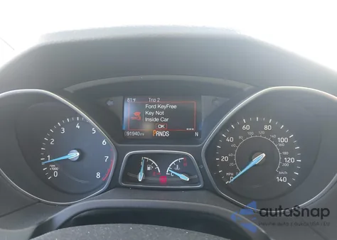 2016 Ford Focus Titanium из США, поврежденный, VIN 1FADP3J26GL395699